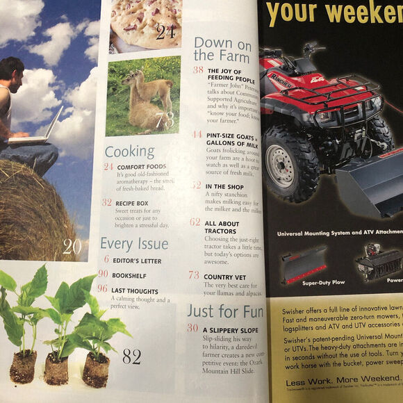 Grit Magazine Lot of 4 - Jan/Feb, May/June, July/Aug, Sept/Oct 2007 Homesteading - Picture 8 of 14